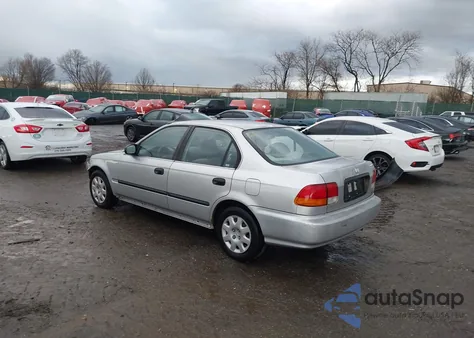 1998 Honda Civic Lx from USA, damaged, VIN 2HGEJ6674WH517107